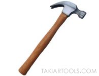 Claw Hammer with Wooden Handle (Drop Forged)
